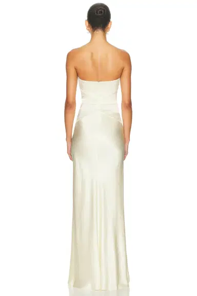 Helsa The Silk Faye Dress | Thumbnail 5 Helsa The Silk Faye Dress | Thumbnail 5