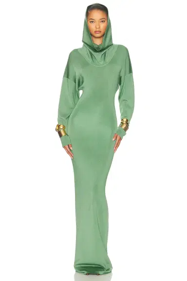 Helsa Emmalynn Cowl Shine Gown | Thumbnail 3 Helsa Emmalynn Cowl Shine Gown | Thumbnail 3