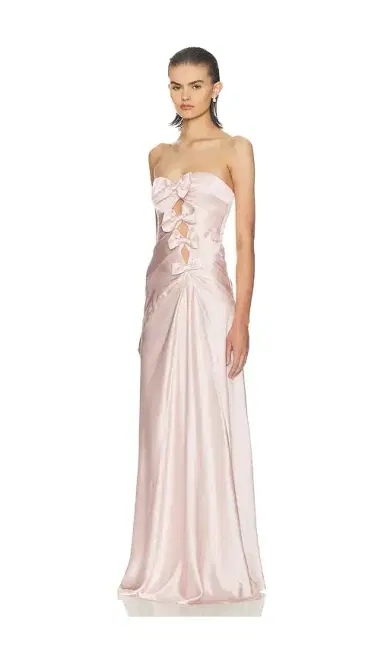 Helsa The Silk Faye Dress | Thumbnail 2 Helsa The Silk Faye Dress | Thumbnail 2