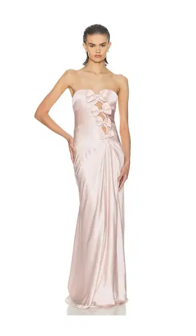 Helsa The Silk Faye Dress | Thumbnail 1 Helsa The Silk Faye Dress | Thumbnail 1