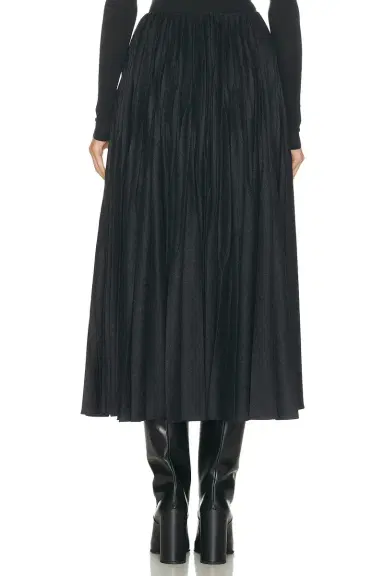 ALAÏA Pleated Skirt | Thumbnail 4 ALAÏA Pleated Skirt | Thumbnail 4