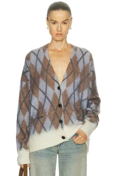 Acne Studios Katcher Mohair Cardigan | Thumbnail 1 Acne Studios Katcher Mohair Cardigan | Thumbnail 1