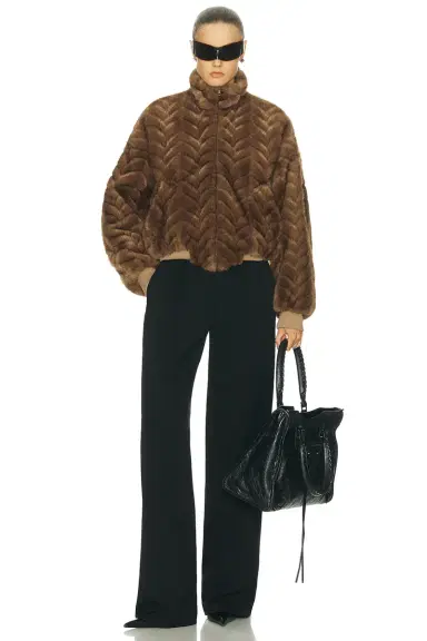 Balenciaga Cropped Jacket | Thumbnail 4 Balenciaga Cropped Jacket | Thumbnail 4