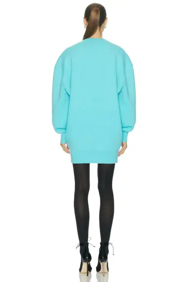 TOM FORD Sculptural Double Face Mini Dress | Thumbnail 3 TOM FORD Sculptural Double Face Mini Dress | Thumbnail 3
