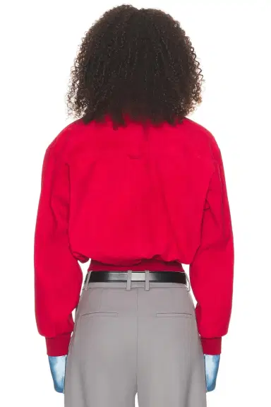 Helsa The Suede Zip Bomber | Thumbnail 3 Helsa The Suede Zip Bomber | Thumbnail 3