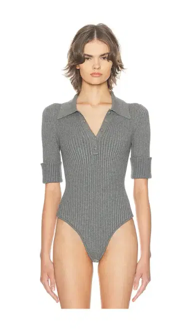 Helsa Devora Polo Bodysuit | Thumbnail 2 Helsa Devora Polo Bodysuit | Thumbnail 2