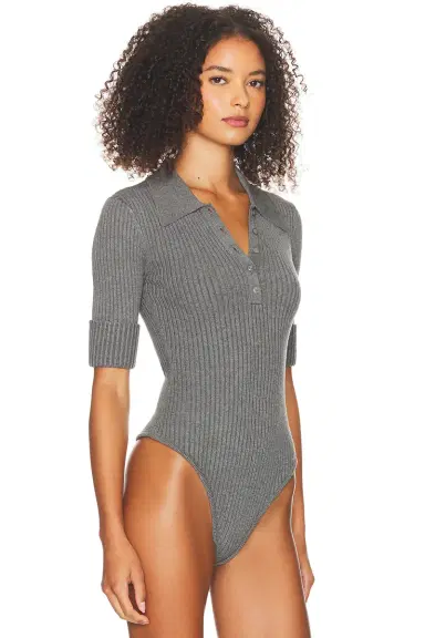 Helsa Devora Polo Bodysuit | Thumbnail 5 Helsa Devora Polo Bodysuit | Thumbnail 5
