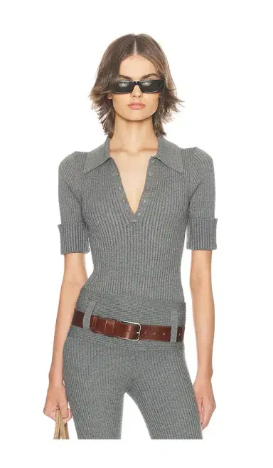 Helsa Devora Polo Bodysuit | Thumbnail 1 Helsa Devora Polo Bodysuit | Thumbnail 1