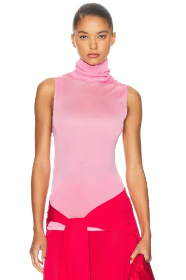 Helsa Arlena Sleveeveless Turtleneck | Thumbnail 3 Helsa Arlena Sleveeveless Turtleneck | Thumbnail 3