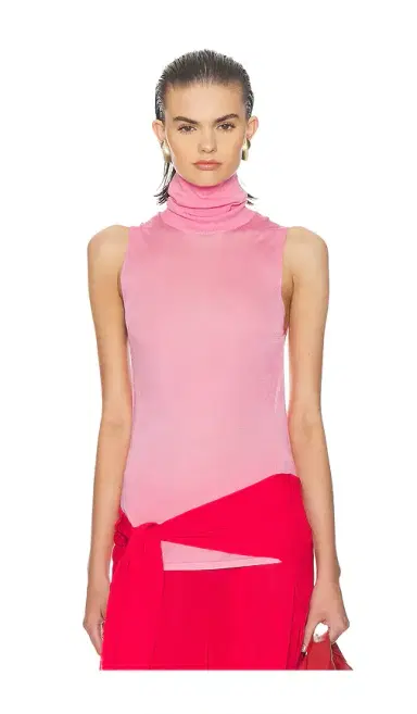 Helsa Arlena Sleveeveless Turtleneck | Thumbnail 1 Helsa Arlena Sleveeveless Turtleneck | Thumbnail 1