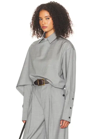 Helsa The Left Bank Layered Shirt | Thumbnail 5 Helsa The Left Bank Layered Shirt | Thumbnail 5