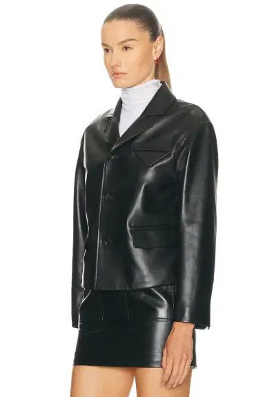 Bottega Veneta Leather Jacket | Thumbnail 3 Bottega Veneta Leather Jacket | Thumbnail 3