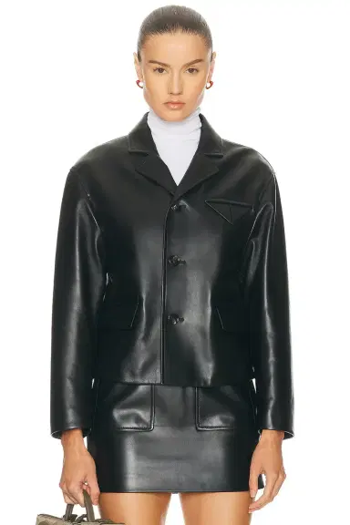 Bottega Veneta Leather Jacket | Thumbnail 1 Bottega Veneta Leather Jacket | Thumbnail 1