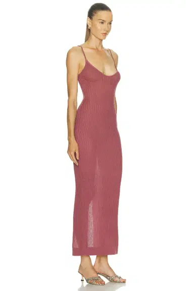 Skims Sheer Knit Midi Dress | Thumbnail 2 Skims Sheer Knit Midi Dress | Thumbnail 2