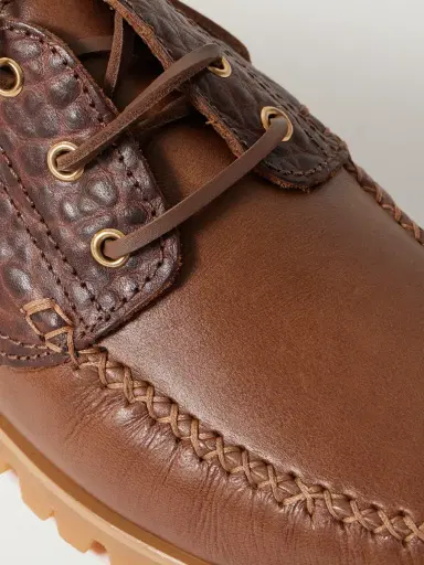 Vinny's Aztec Leather Boat Shoes - Men | Thumbnail 5 Vinny's Aztec Leather Boat Shoes - Men | Thumbnail 5
