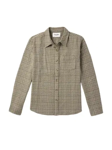 Corridor Moonrock Checked Cotton Shirt - Men | Thumbnail 1 Corridor Moonrock Checked Cotton Shirt - Men | Thumbnail 1