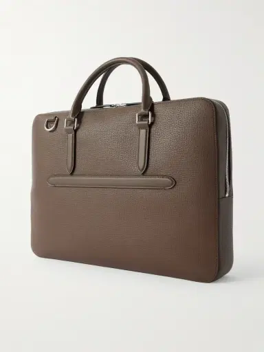 Smythson Full-Grain Leather Briefcase - Men | Thumbnail 3 Smythson Full-Grain Leather Briefcase - Men | Thumbnail 3