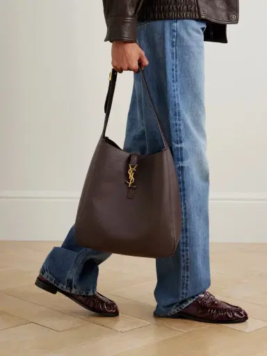 Saint Laurent Le 5 À 7 Large Leather Shoulder Bag | Thumbnail 2 Saint Laurent Le 5 À 7 Large Leather Shoulder Bag | Thumbnail 2