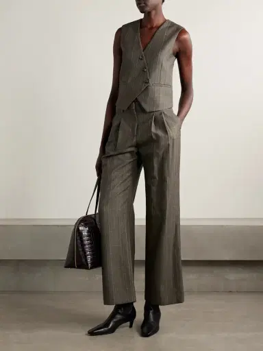 TWP Tyler Checked Wool Vest | Thumbnail 2 TWP Tyler Checked Wool Vest | Thumbnail 2