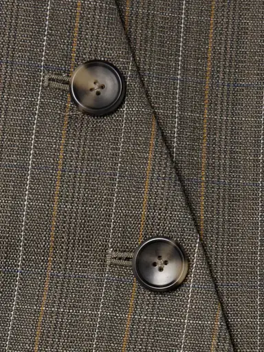 TWP Tyler Checked Wool Vest | Thumbnail 4 TWP Tyler Checked Wool Vest | Thumbnail 4