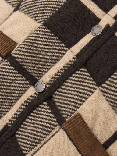 Guest In Residence Reversible Corduroy-trimmed Quilted Shell And Checked Wool And Cashmere-blend Jacket | Thumbnail 5 Guest In Residence Reversible Corduroy-trimmed Quilted Shell And Checked Wool And Cashmere-blend Jacket | Thumbnail 5
