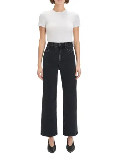 Favorite Daughter Women's The Mischa Denim High-Rise Wide-Leg Jeans - Tupelo - Size 32 | Thumbnail 2 Favorite Daughter Women's The Mischa Denim High-Rise Wide-Leg Jeans - Tupelo - Size 32 | Thumbnail 2