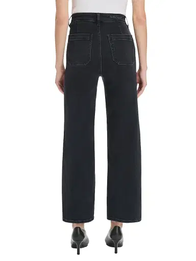 Favorite Daughter Women's The Mischa Denim High-Rise Wide-Leg Jeans - Tupelo - Size 32 | Thumbnail 6 Favorite Daughter Women's The Mischa Denim High-Rise Wide-Leg Jeans - Tupelo - Size 32 | Thumbnail 6