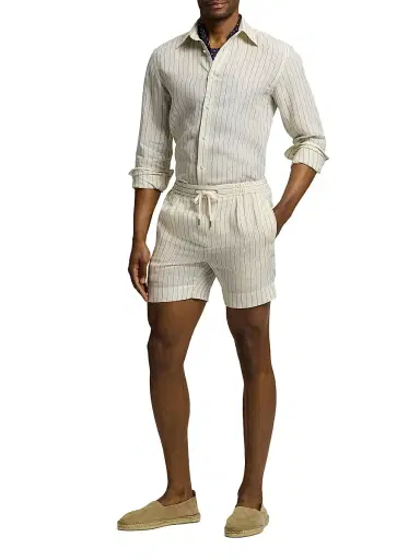 Ralph Lauren Purple Label Men's Bosworth Suede Espadrilles - Stone | Thumbnail 6 Ralph Lauren Purple Label Men's Bosworth Suede Espadrilles - Stone | Thumbnail 6