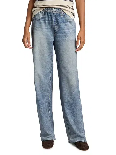 rag & bone Women's rb Miramar Terry Relaxed Wide-Leg Pants | Thumbnail 3 rag & bone Women's rb Miramar Terry Relaxed Wide-Leg Pants | Thumbnail 3