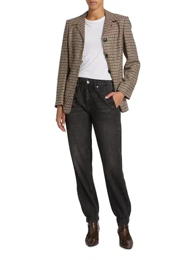 rag & bone Women's rb Miramar Lakewood Cotton Terry Jogger Pants - Faded Black | Thumbnail 2 rag & bone Women's rb Miramar Lakewood Cotton Terry Jogger Pants - Faded Black | Thumbnail 2