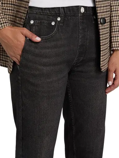 rag & bone Women's rb Miramar Lakewood Cotton Terry Jogger Pants - Faded Black | Thumbnail 6 rag & bone Women's rb Miramar Lakewood Cotton Terry Jogger Pants - Faded Black | Thumbnail 6