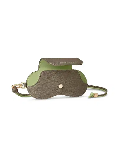 MAISON de SABRÉ Women's Leather Sunglasses Sling Case - Cashmere Clay | Thumbnail 2 MAISON de SABRÉ Women's Leather Sunglasses Sling Case - Cashmere Clay | Thumbnail 2
