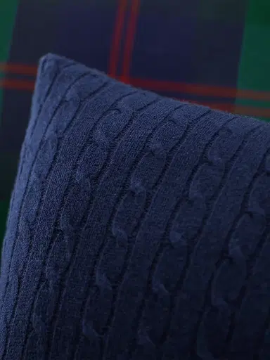 Ralph Lauren Cable-Knit Cashmere Throw Pillow | Thumbnail 2 Ralph Lauren Cable-Knit Cashmere Throw Pillow | Thumbnail 2