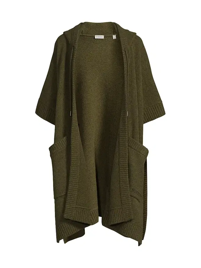 Women's St. Rosie Wool-Cashmere Cape - Shale Women's St. Rosie Wool-Cashmere Cape - Shale