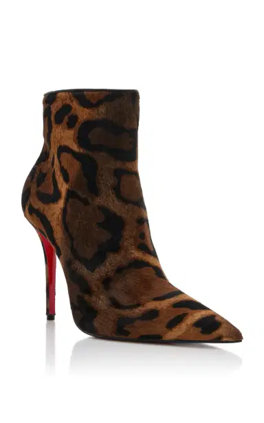 Christian Louboutin Miss Z 100mm Leopard Pony Hair Ankle Boots | Thumbnail 4 Christian Louboutin Miss Z 100mm Leopard Pony Hair Ankle Boots | Thumbnail 4