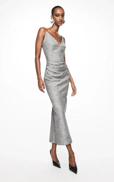 Maticevski Saucy Minx Cotton Midi Dress | Thumbnail 5 Maticevski Saucy Minx Cotton Midi Dress | Thumbnail 5