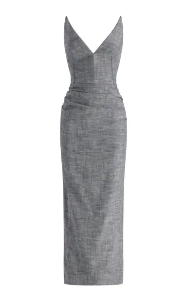 Maticevski Saucy Minx Cotton Midi Dress | Thumbnail 1 Maticevski Saucy Minx Cotton Midi Dress | Thumbnail 1