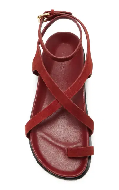 A Emery Jalen Slim Suede Sandals | Thumbnail 6 A Emery Jalen Slim Suede Sandals | Thumbnail 6