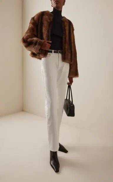 Nili Lotan Elan Shearling Jacket | Thumbnail 2 Nili Lotan Elan Shearling Jacket | Thumbnail 2