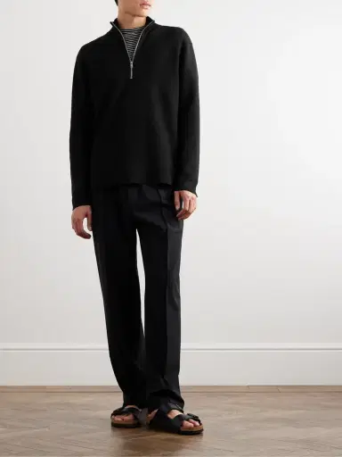 NN07 Harald 6530 Knitted Half-Zip Sweater - Men | Thumbnail 2 NN07 Harald 6530 Knitted Half-Zip Sweater - Men | Thumbnail 2
