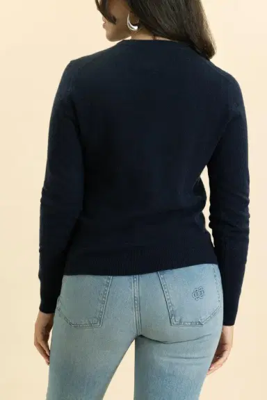 LINGUA FRANCA Vitamin Sea Crewneck | Thumbnail 4 LINGUA FRANCA Vitamin Sea Crewneck | Thumbnail 4