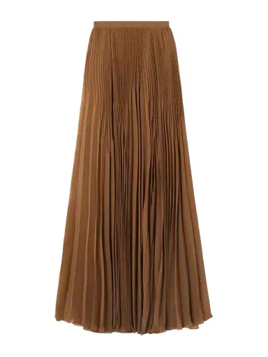 Ralph Lauren Collection Marsha Pleated Chiffon Maxi Skirt | Thumbnail 1 Ralph Lauren Collection Marsha Pleated Chiffon Maxi Skirt | Thumbnail 1