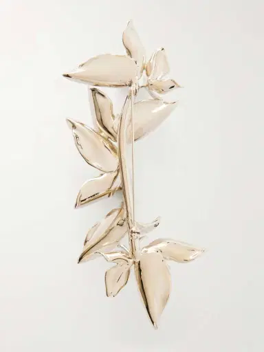 Erdem Flower Gold-tone And Enamel Brooch | Thumbnail 3 Erdem Flower Gold-tone And Enamel Brooch | Thumbnail 3