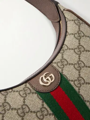 Gucci Ophidia Small Leather-trimmed Printed Coated-canvas Shoulder Bag | Thumbnail 4 Gucci Ophidia Small Leather-trimmed Printed Coated-canvas Shoulder Bag | Thumbnail 4