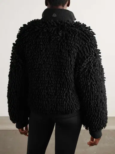 Moncler Genius + Edward Enninful Wool-blend Zip-up Cardigan | Thumbnail 3 Moncler Genius + Edward Enninful Wool-blend Zip-up Cardigan | Thumbnail 3