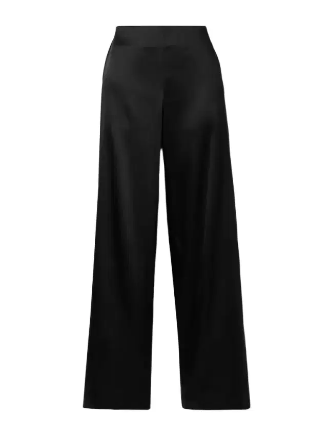 Satin Wide-leg Pants Satin Wide-leg Pants