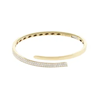 Crivelli Crivelli 18K Yellow Gold Diamond Open Bangle Bracelet by The Solist | Thumbnail 1 Crivelli Crivelli 18K Yellow Gold Diamond Open Bangle Bracelet by The Solist | Thumbnail 1