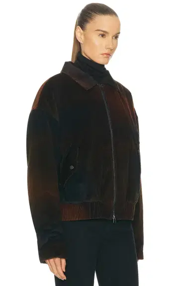 The Elder Statesman Ombre Cord Boxy Jacket | Thumbnail 3 The Elder Statesman Ombre Cord Boxy Jacket | Thumbnail 3