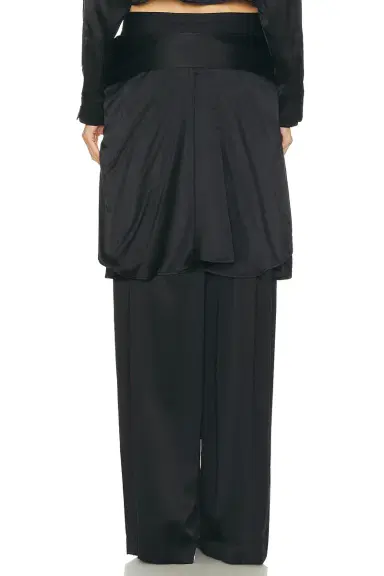 Alexander Wang Prestyled High Rise Boxer Pant | Thumbnail 4 Alexander Wang Prestyled High Rise Boxer Pant | Thumbnail 4