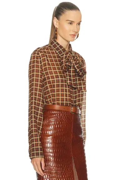 Saint Laurent Button Up Top | Thumbnail 2 Saint Laurent Button Up Top | Thumbnail 2
